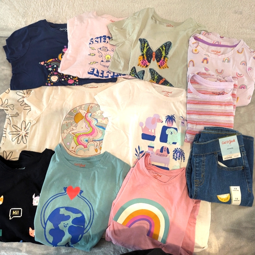 Cat and jack bundle size 10/12